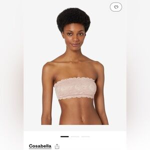 Cosabella: Lace Bandeau Bralette Medium (NWT)